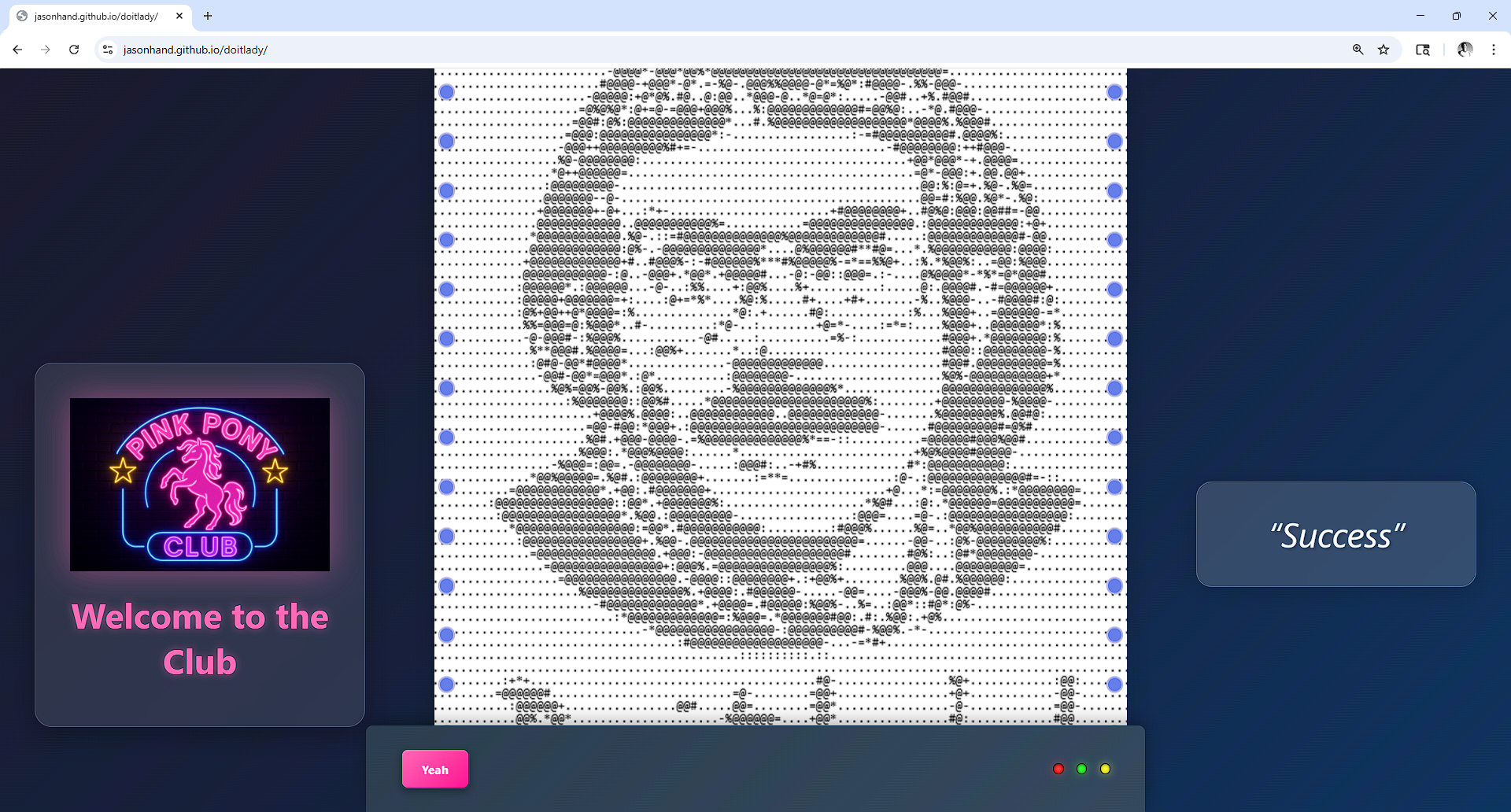 Screenshot of Do it lady!