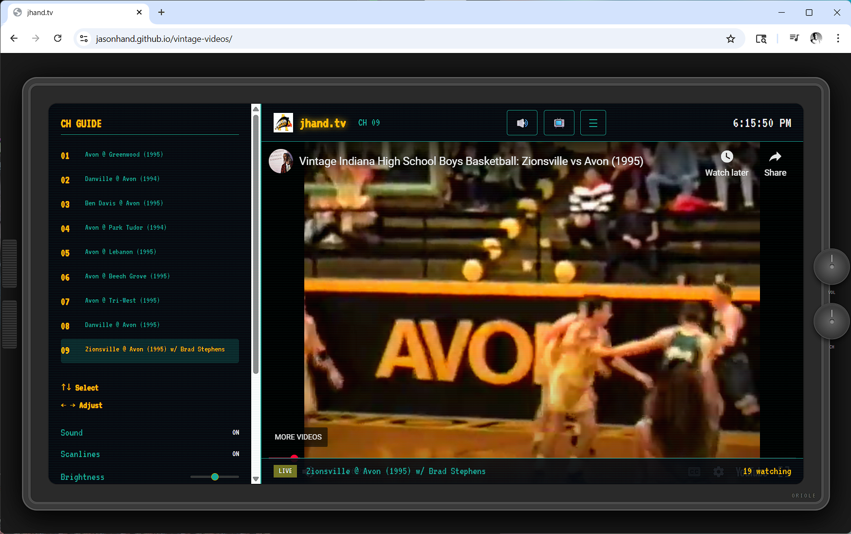 Screenshot of Jhand.tv