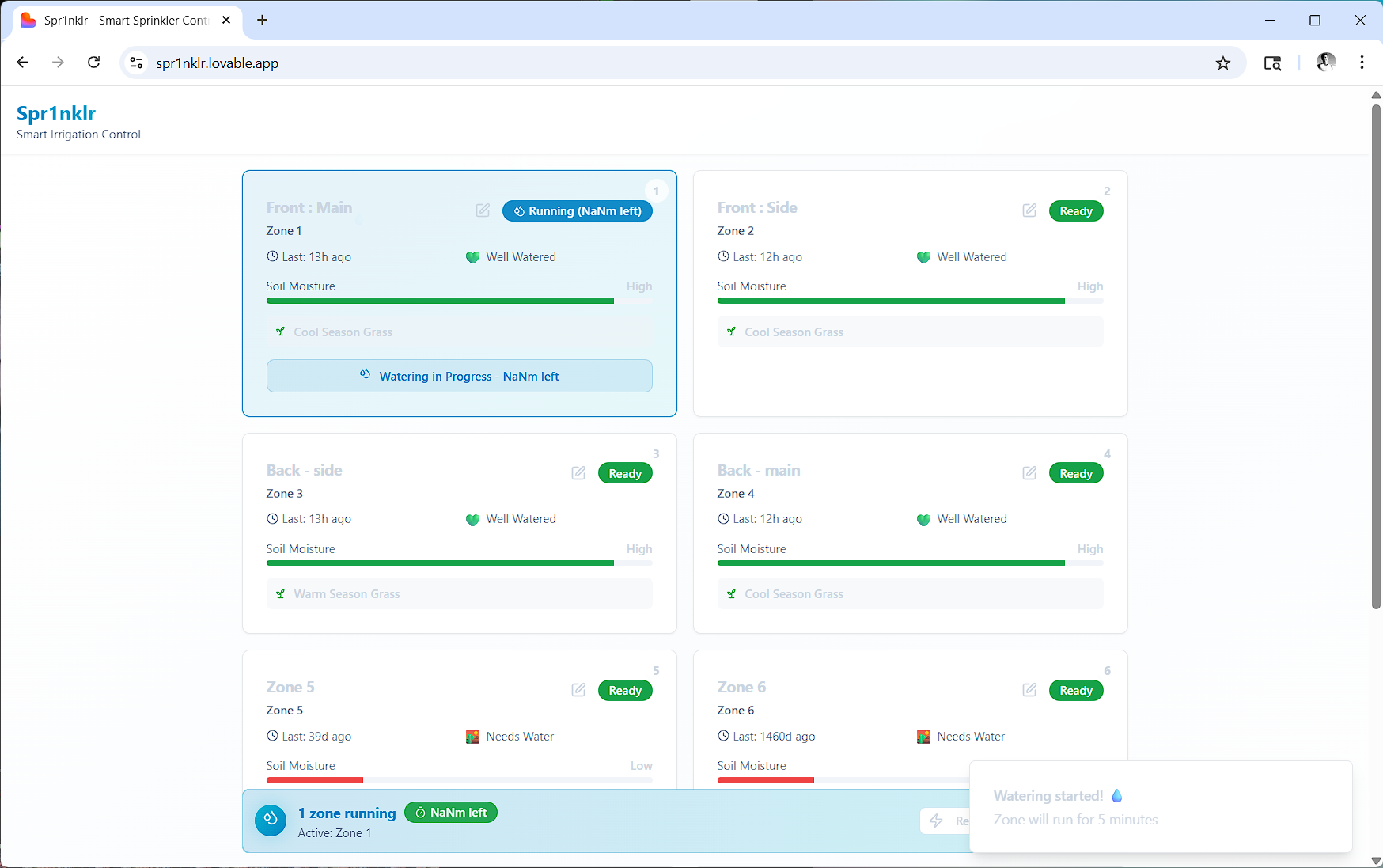 Screenshot of Spr1nklr